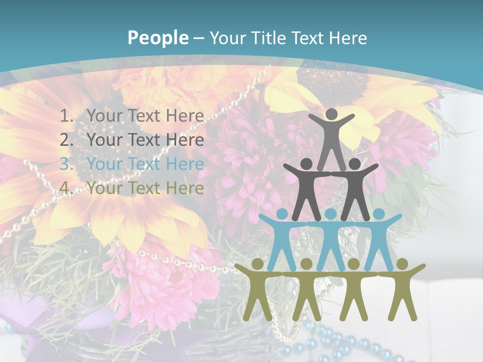 Ronantic Flora Flowers PowerPoint Template