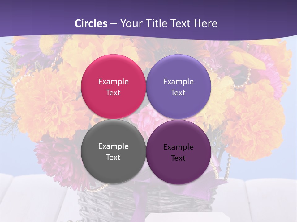 Daisy Wildflowers Summer PowerPoint Template