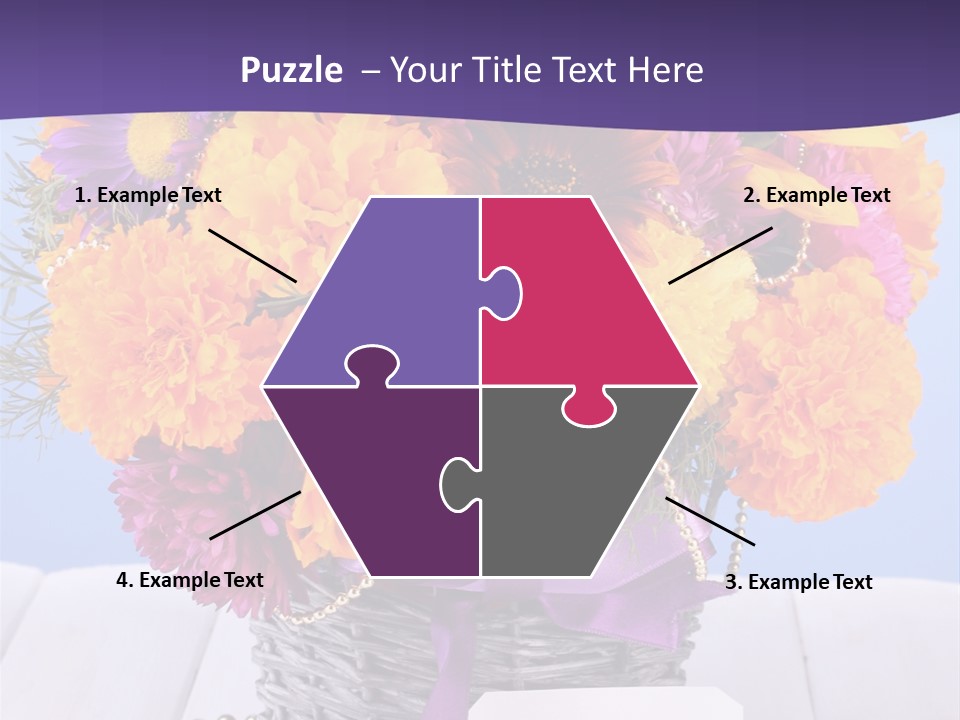 Daisy Wildflowers Summer PowerPoint Template