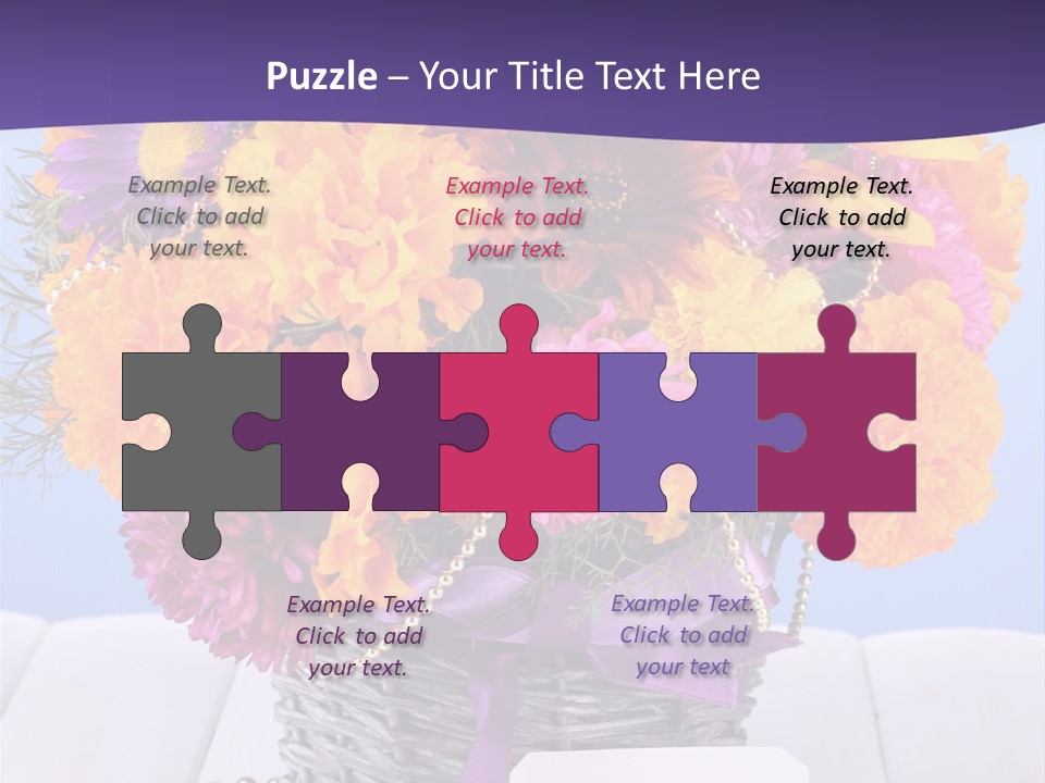 Daisy Wildflowers Summer PowerPoint Template