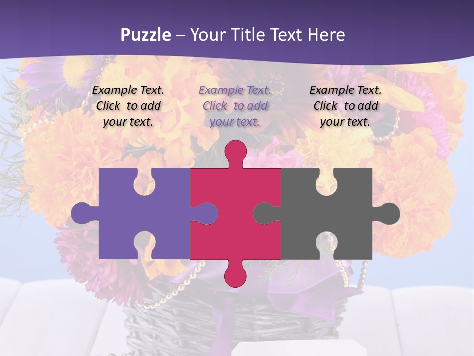 Daisy Wildflowers Summer PowerPoint Template