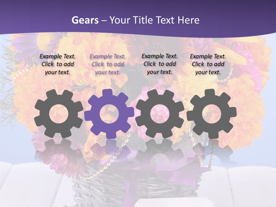 Daisy Wildflowers Summer PowerPoint Template