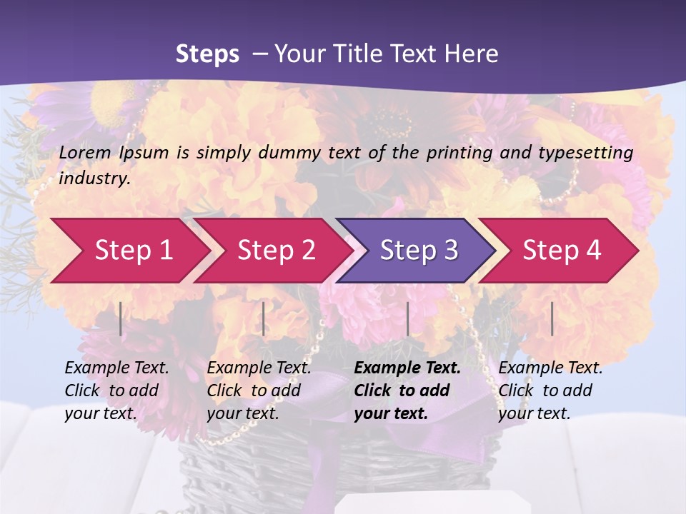 Daisy Wildflowers Summer PowerPoint Template