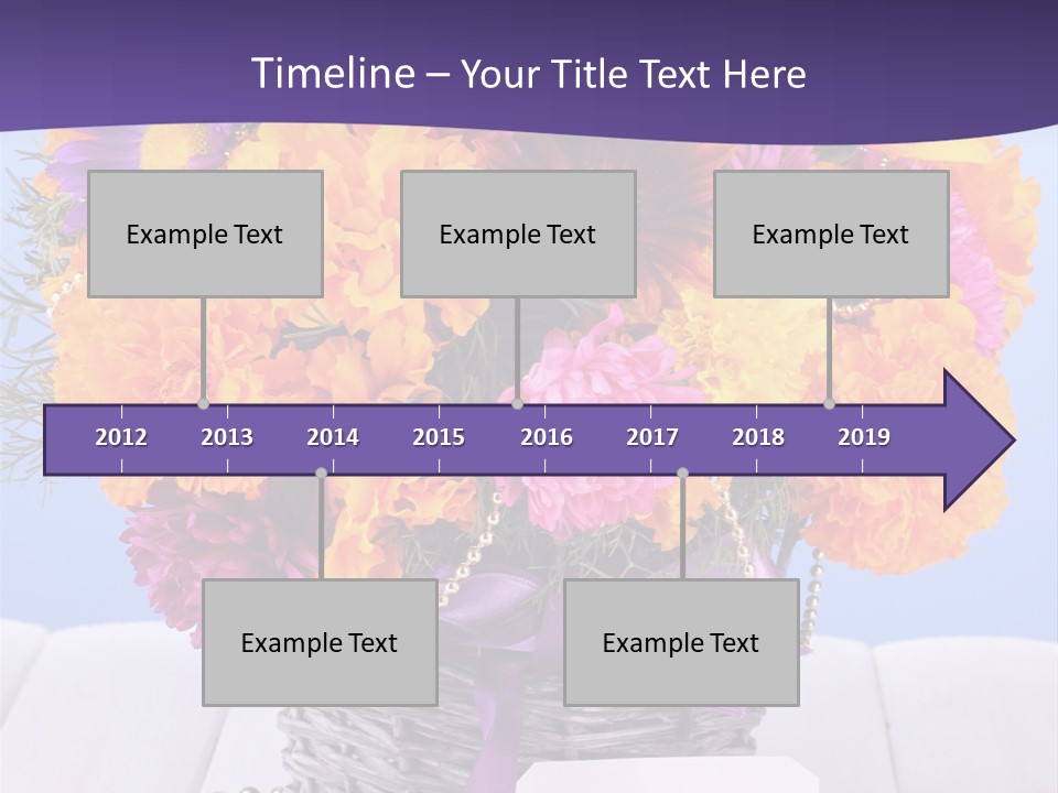 Daisy Wildflowers Summer PowerPoint Template