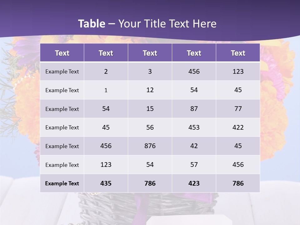 Daisy Wildflowers Summer PowerPoint Template