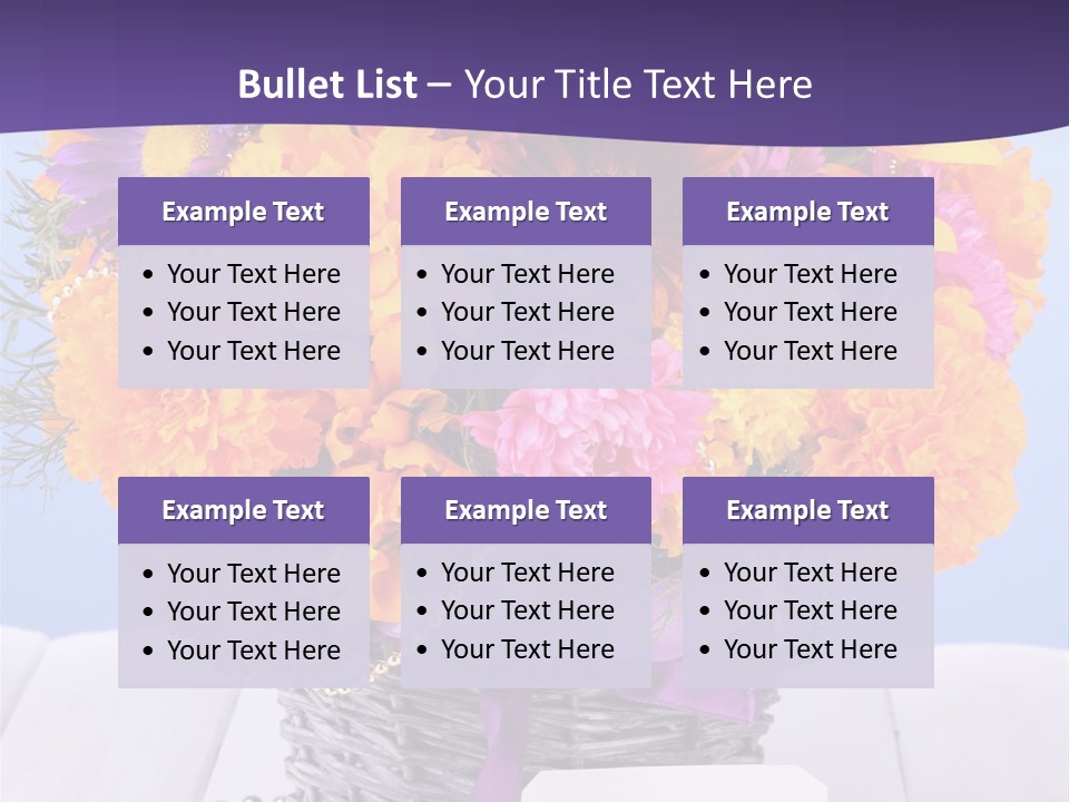 Daisy Wildflowers Summer PowerPoint Template