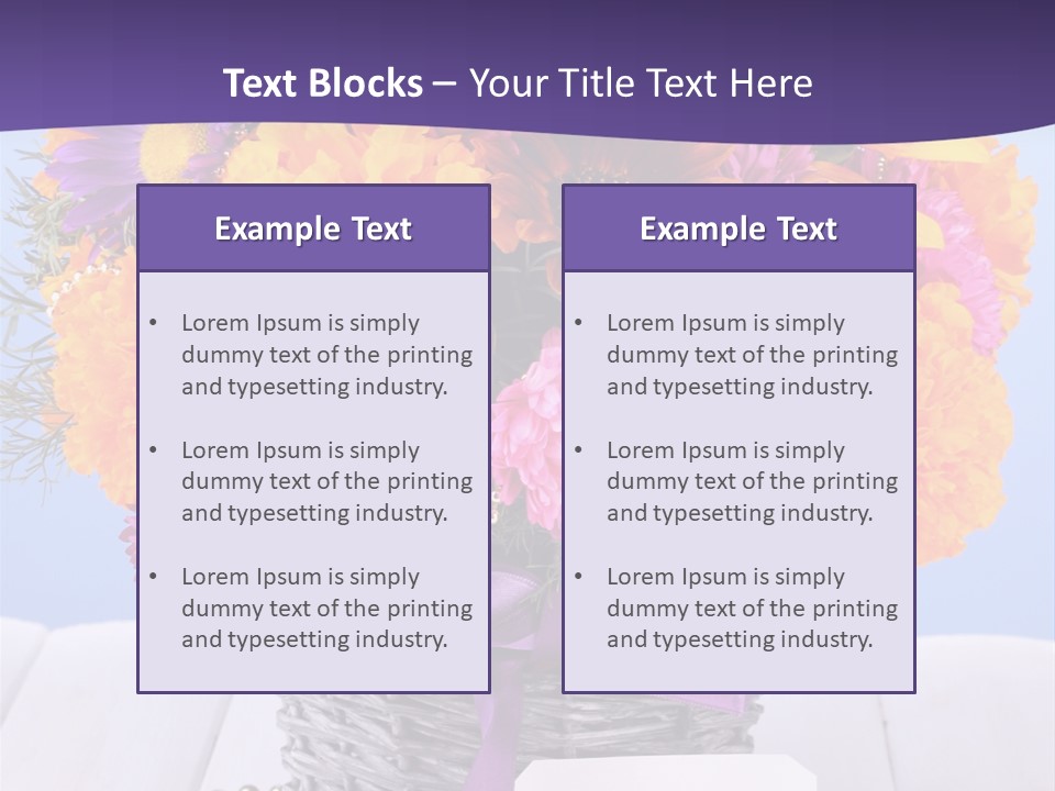 Daisy Wildflowers Summer PowerPoint Template