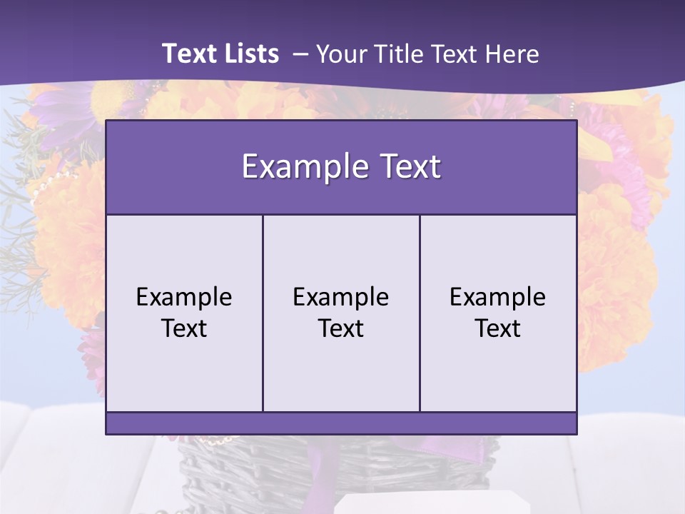 Daisy Wildflowers Summer PowerPoint Template
