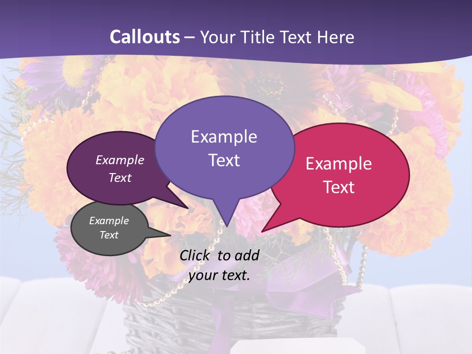 Daisy Wildflowers Summer PowerPoint Template