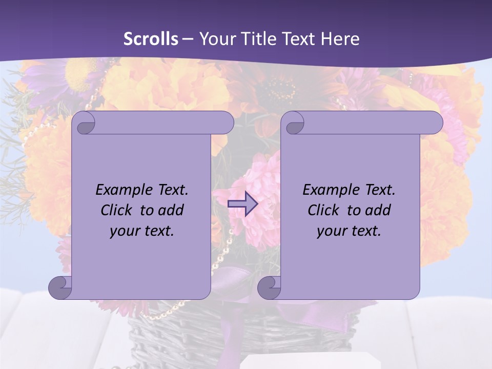 Daisy Wildflowers Summer PowerPoint Template