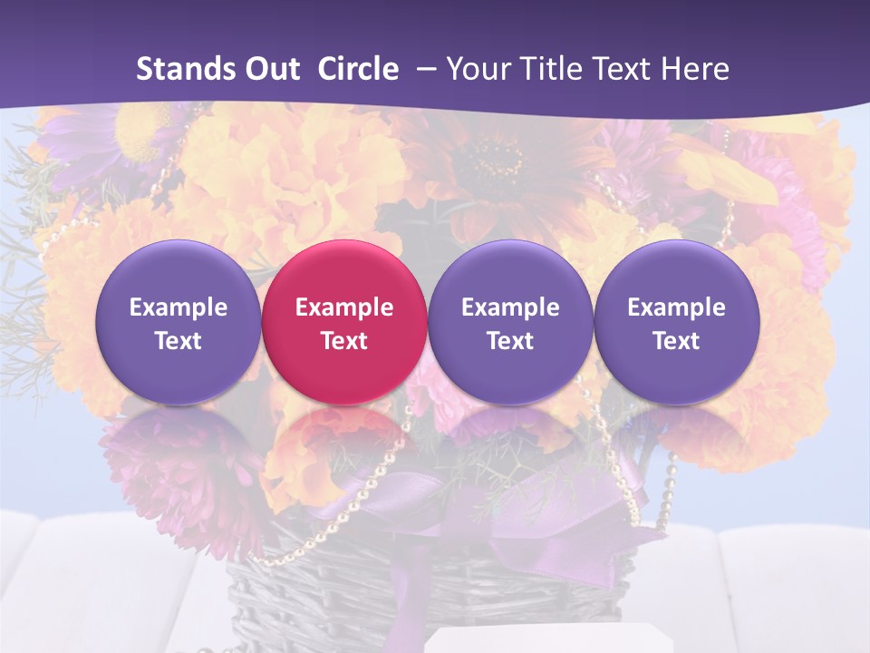 Daisy Wildflowers Summer PowerPoint Template