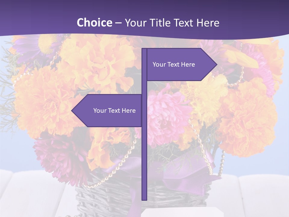 Daisy Wildflowers Summer PowerPoint Template