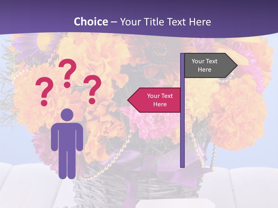 Daisy Wildflowers Summer PowerPoint Template