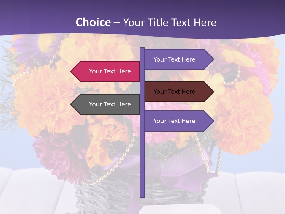 Daisy Wildflowers Summer PowerPoint Template