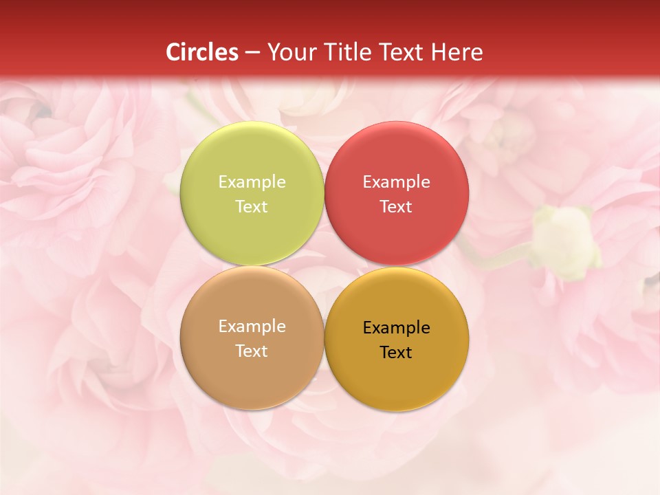 Blooming Bloom Flowers PowerPoint Template