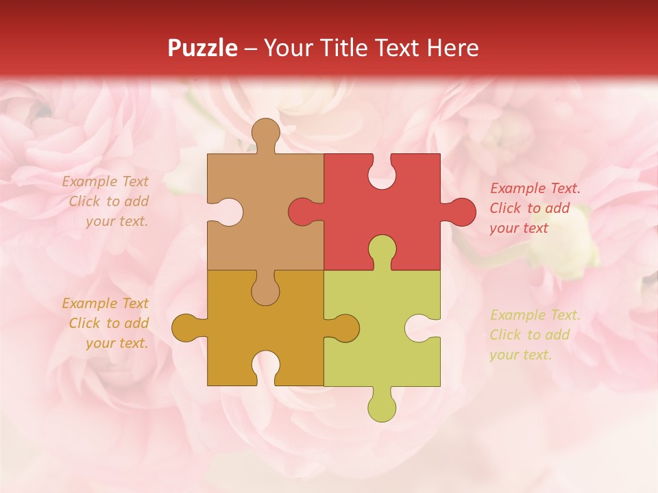 Blooming Bloom Flowers PowerPoint Template