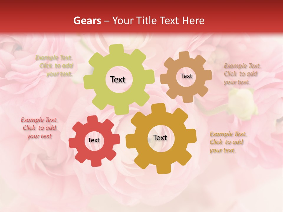 Blooming Bloom Flowers PowerPoint Template