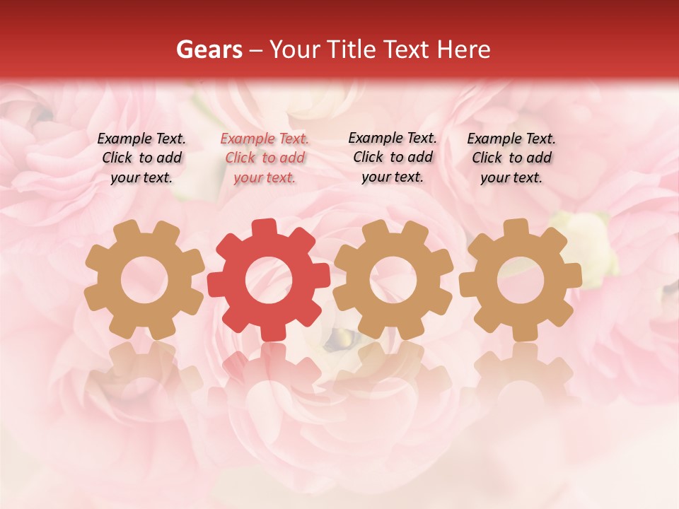 Blooming Bloom Flowers PowerPoint Template