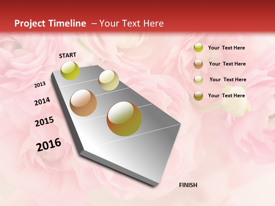 Blooming Bloom Flowers PowerPoint Template