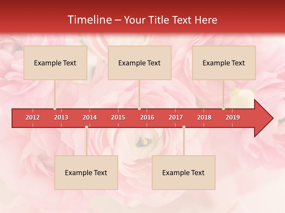 Blooming Bloom Flowers PowerPoint Template