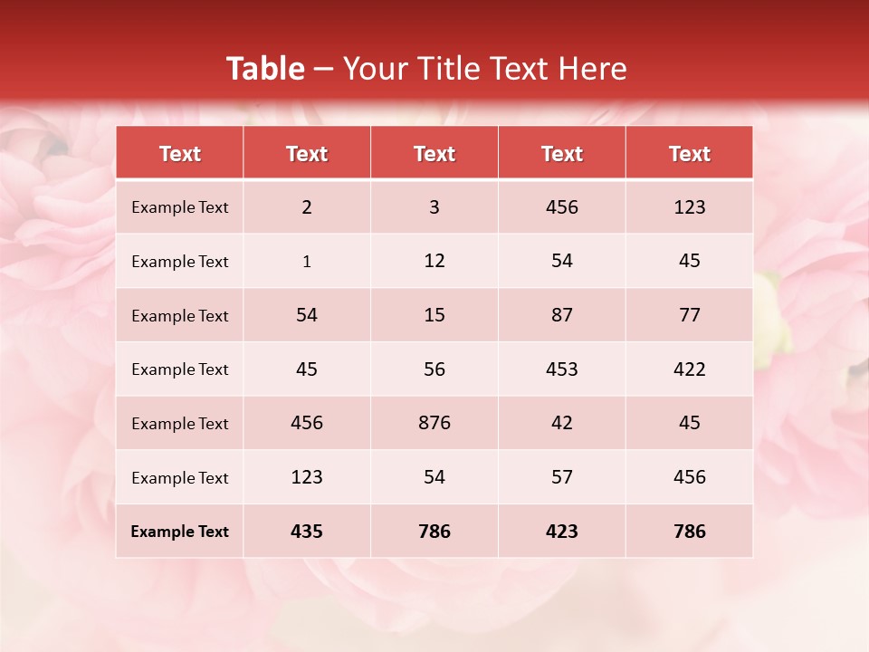 Blooming Bloom Flowers PowerPoint Template
