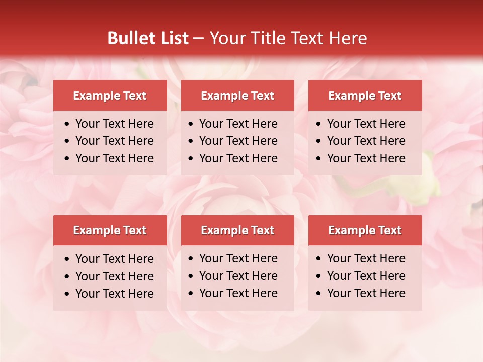 Blooming Bloom Flowers PowerPoint Template