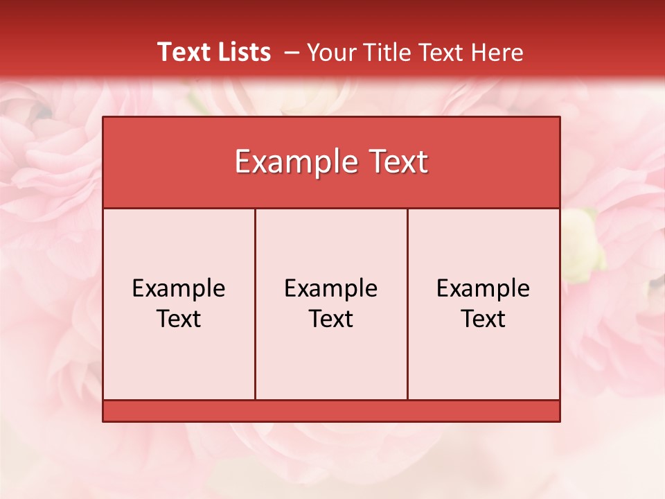 Blooming Bloom Flowers PowerPoint Template
