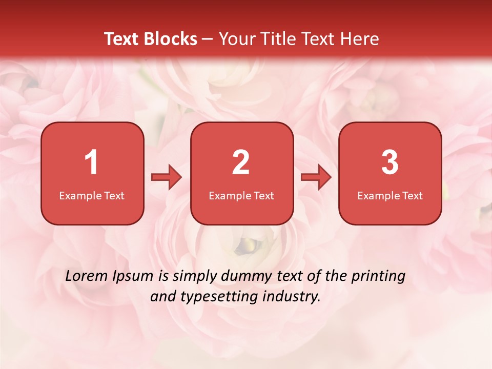 Blooming Bloom Flowers PowerPoint Template