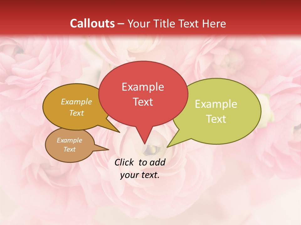 Blooming Bloom Flowers PowerPoint Template