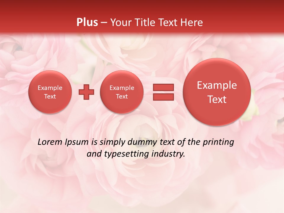 Blooming Bloom Flowers PowerPoint Template