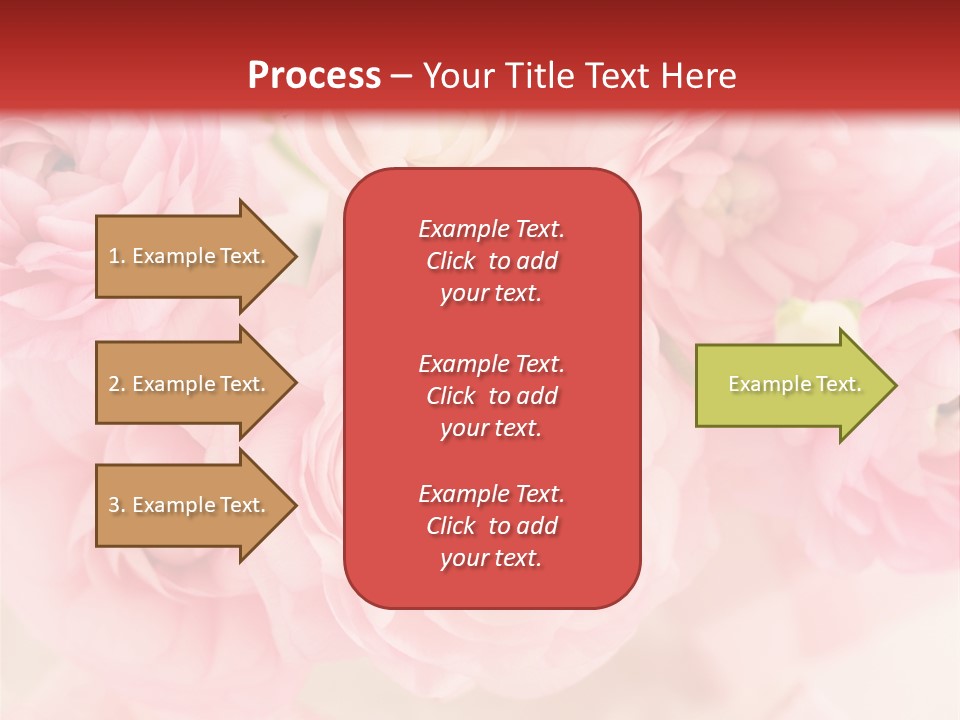 Blooming Bloom Flowers PowerPoint Template