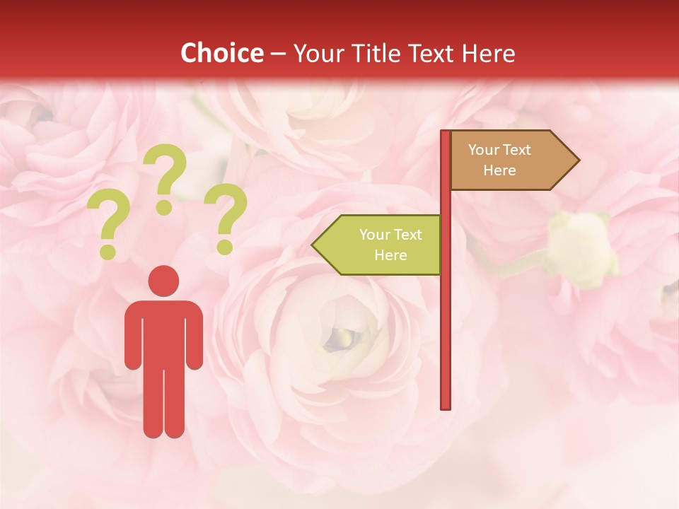 Blooming Bloom Flowers PowerPoint Template
