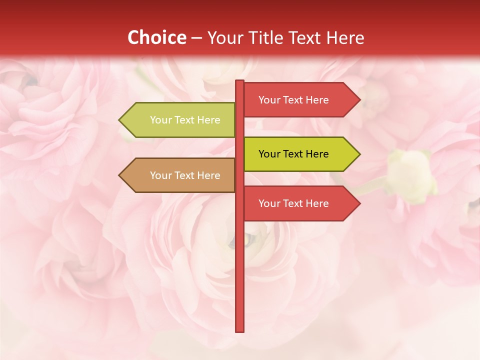 Blooming Bloom Flowers PowerPoint Template