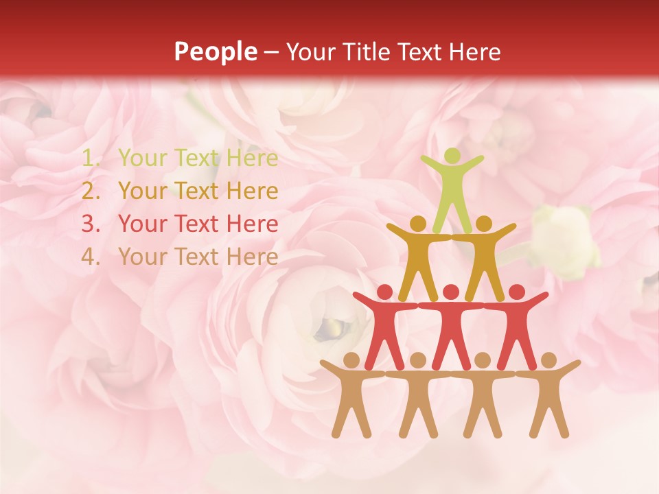 Blooming Bloom Flowers PowerPoint Template