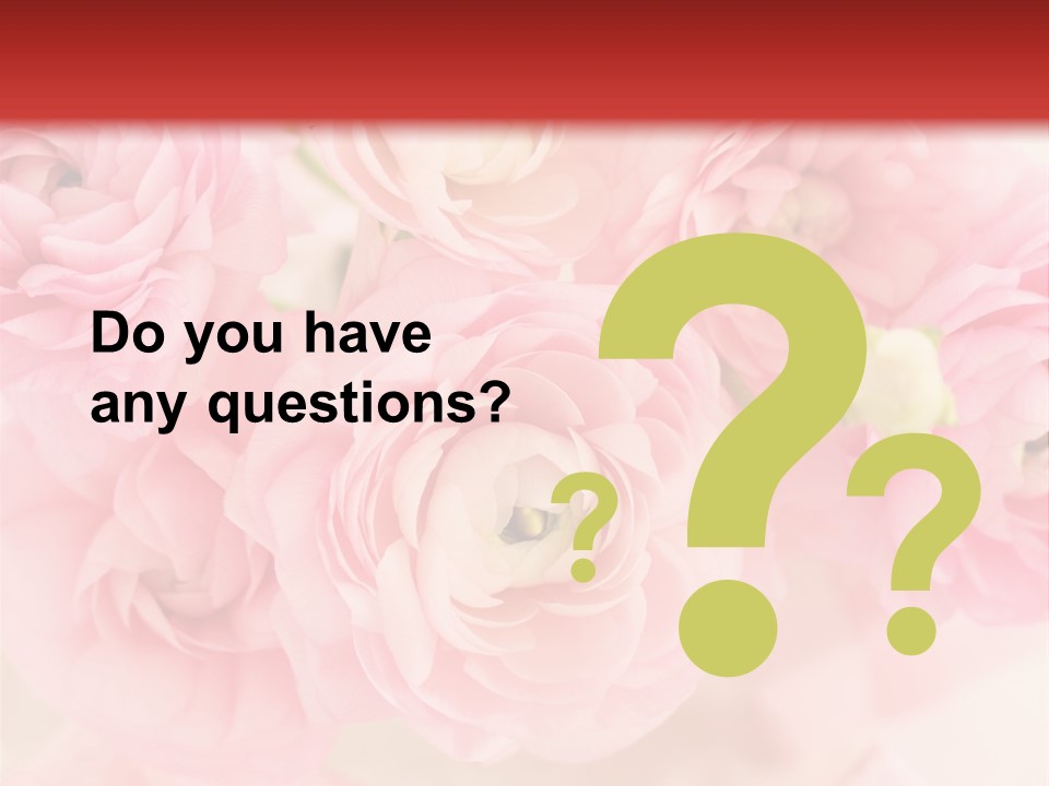 Blooming Bloom Flowers PowerPoint Template