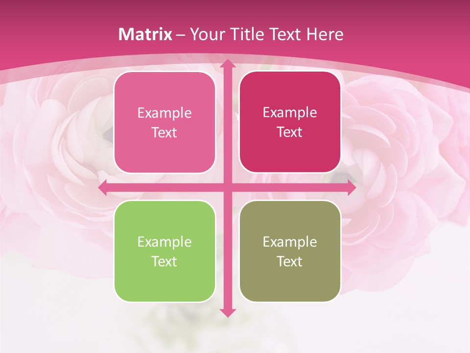 Nature Petals Yellow PowerPoint Template