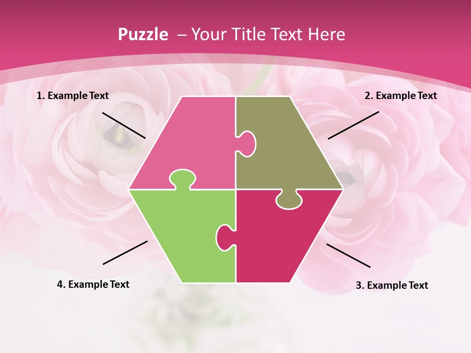 Nature Petals Yellow PowerPoint Template