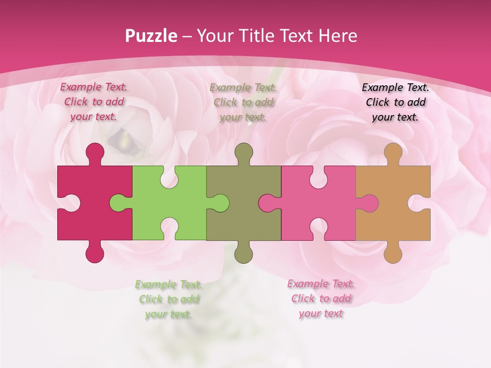 Nature Petals Yellow PowerPoint Template