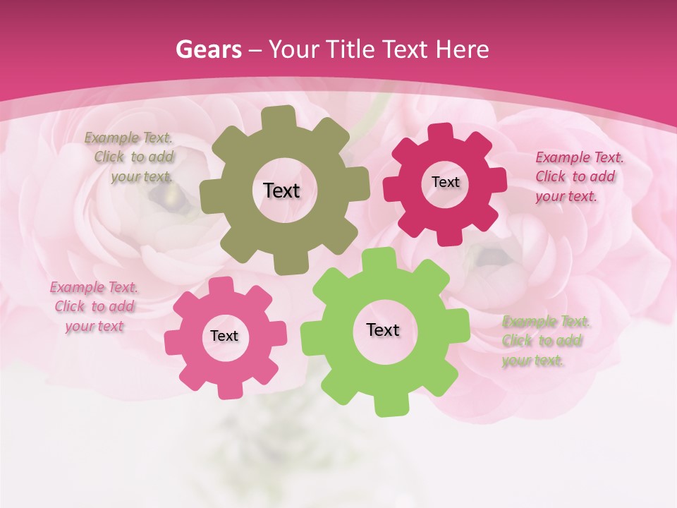 Nature Petals Yellow PowerPoint Template