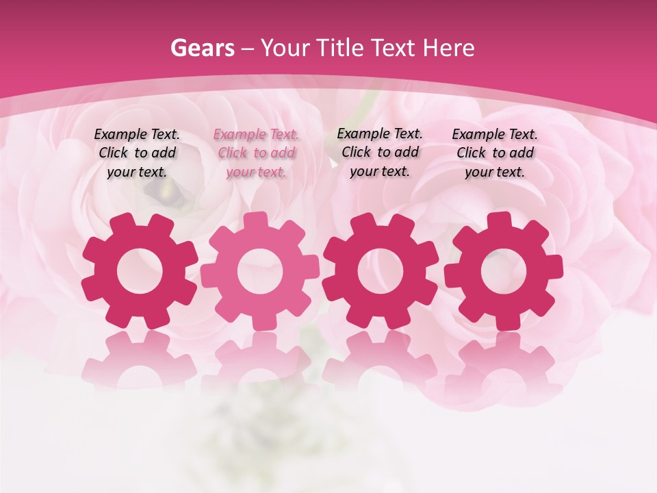 Nature Petals Yellow PowerPoint Template