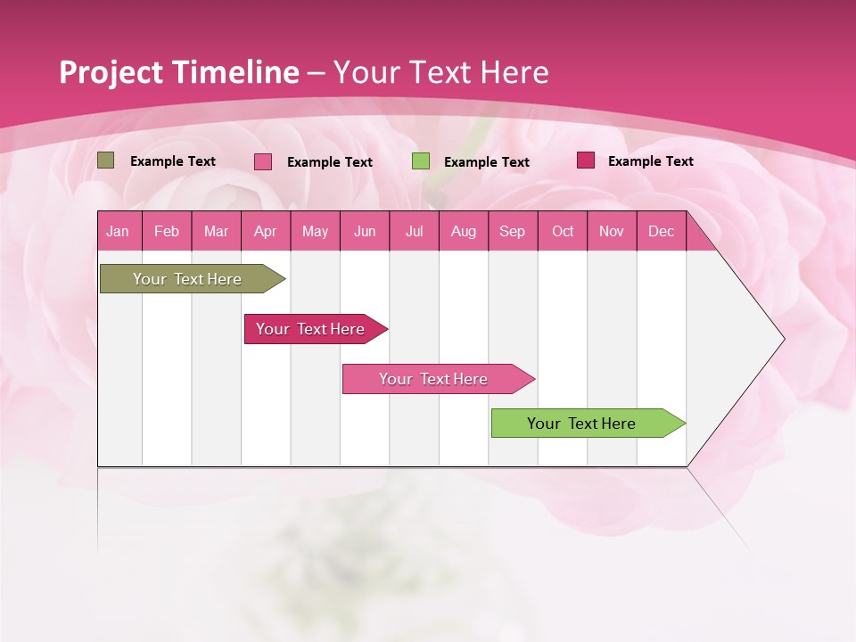 Nature Petals Yellow PowerPoint Template