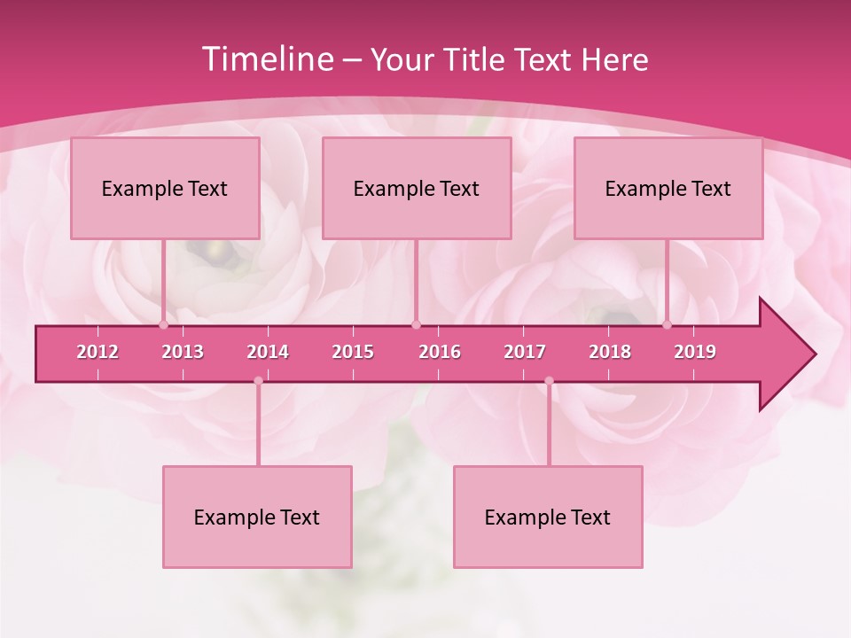 Nature Petals Yellow PowerPoint Template