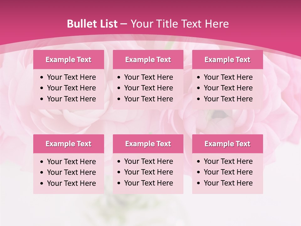 Nature Petals Yellow PowerPoint Template