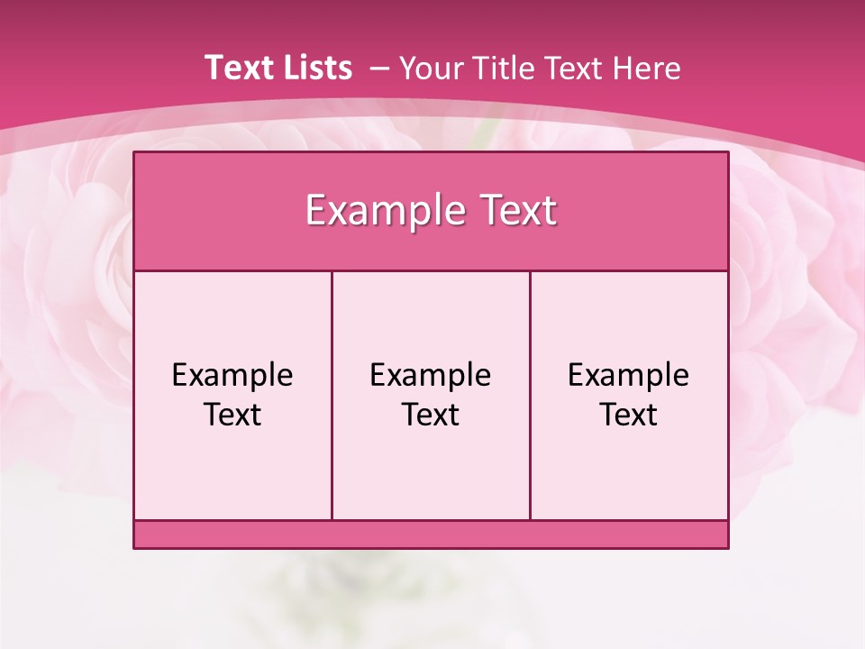 Nature Petals Yellow PowerPoint Template
