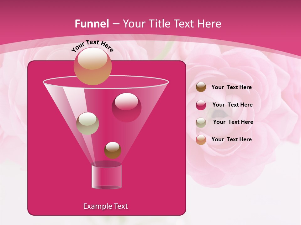 Nature Petals Yellow PowerPoint Template