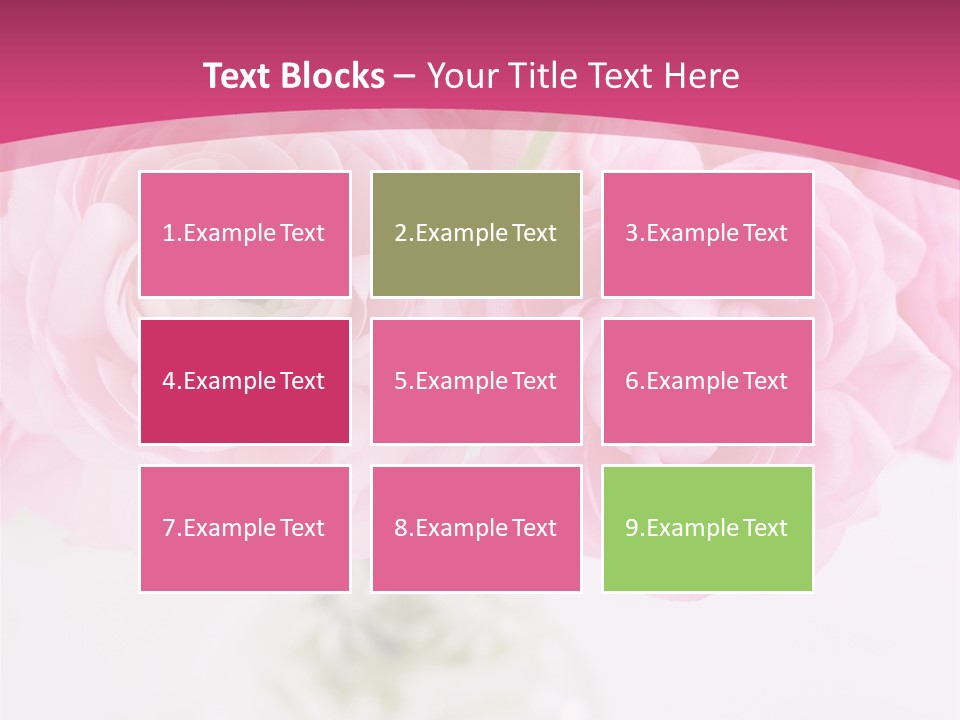 Nature Petals Yellow PowerPoint Template