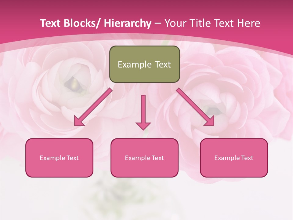 Nature Petals Yellow PowerPoint Template