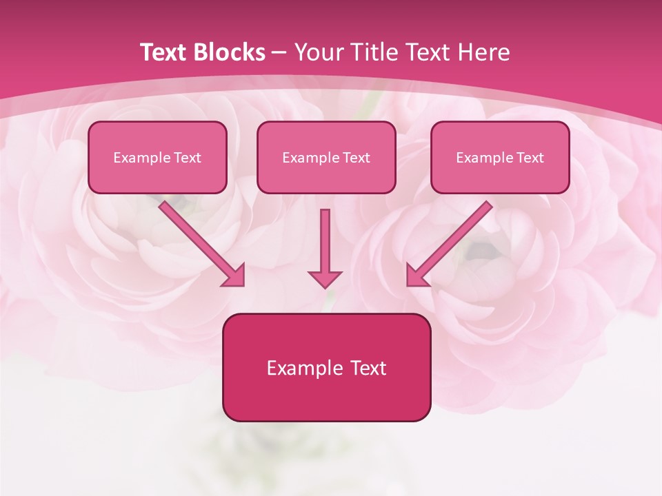 Nature Petals Yellow PowerPoint Template
