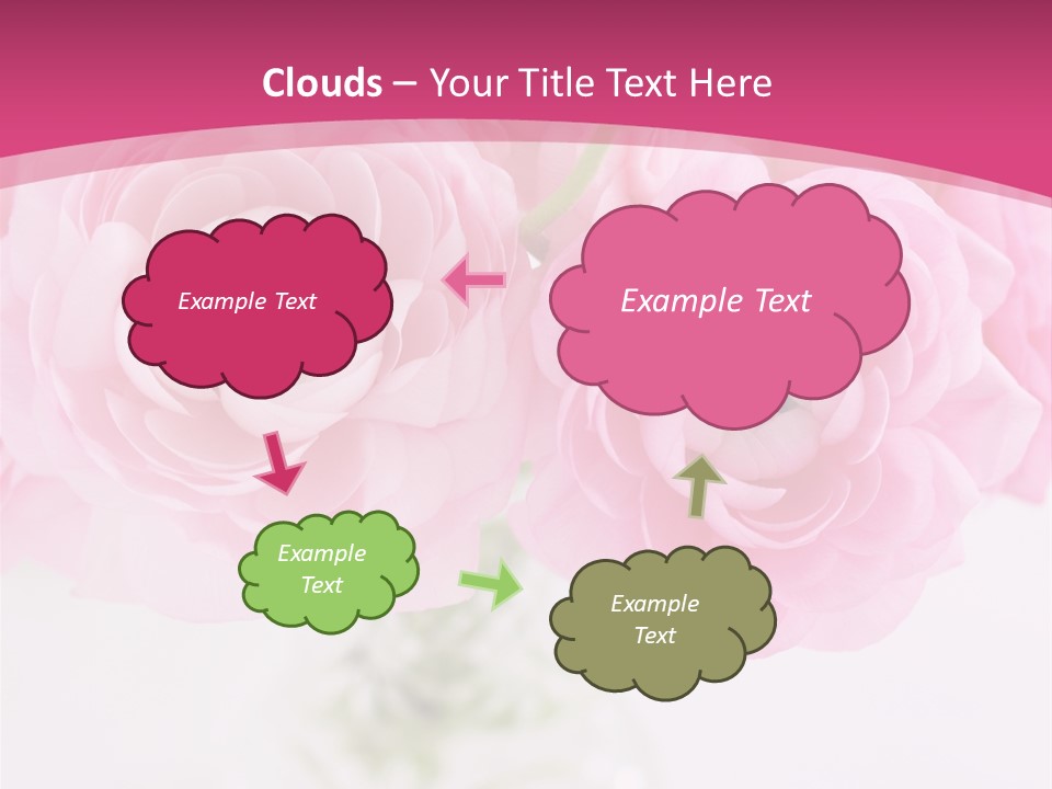 Nature Petals Yellow PowerPoint Template