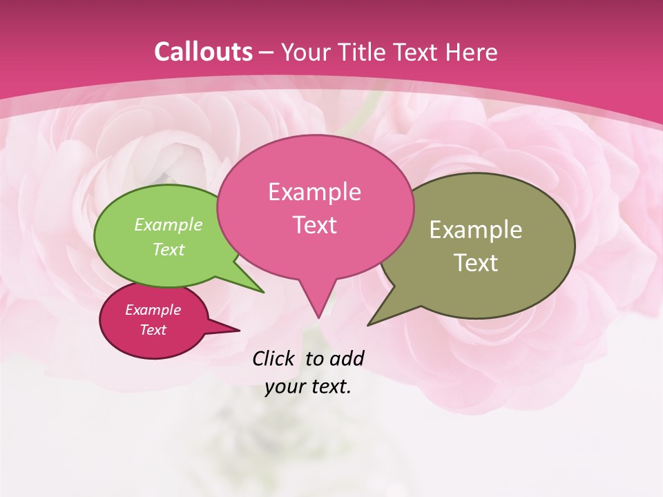 Nature Petals Yellow PowerPoint Template